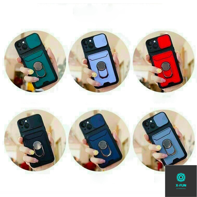 Ốp lưng CÓ TÚI và NHẪN đỡ điện thoại dành cho iphone 6/6plus/6s/6splus/7/7plus/8/8plus/x/xr/xs/11/12/13/pro/max