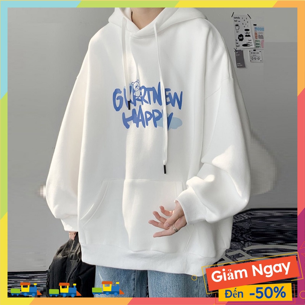 Áo hoodie nam nữ phong cách ovesize nỉ siêu đẹp vải dày from rộng | BigBuy360 - bigbuy360.vn