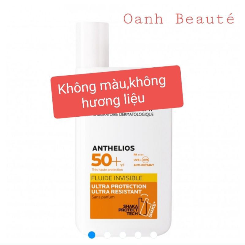  LarochePosay Chống Nắng(Kem Chống Nắng Chống Nhờn 50ml) - full bill,chuẩn auth