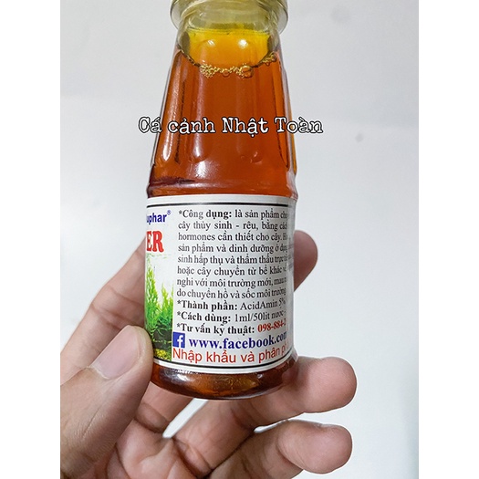 NUPHAR FASTER PHÂN NƯỚC CHUYÊN DÙNG CHO HỒ CÁ THỦY SINH 100ML