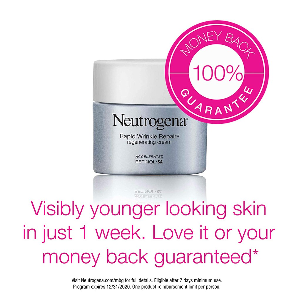 Dưỡng da Chống lão hoá Neutrogena Retinol SA, Kem dưỡng chống lão hoá USA 50gam