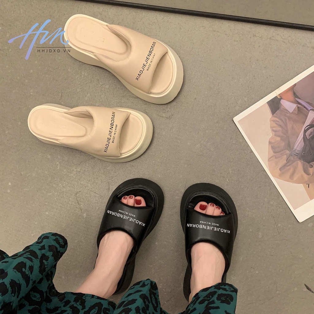 Dép Đi Ngoài Trời Đế Dày 2022 Thời Trang Mùa Hè Cho Nữ