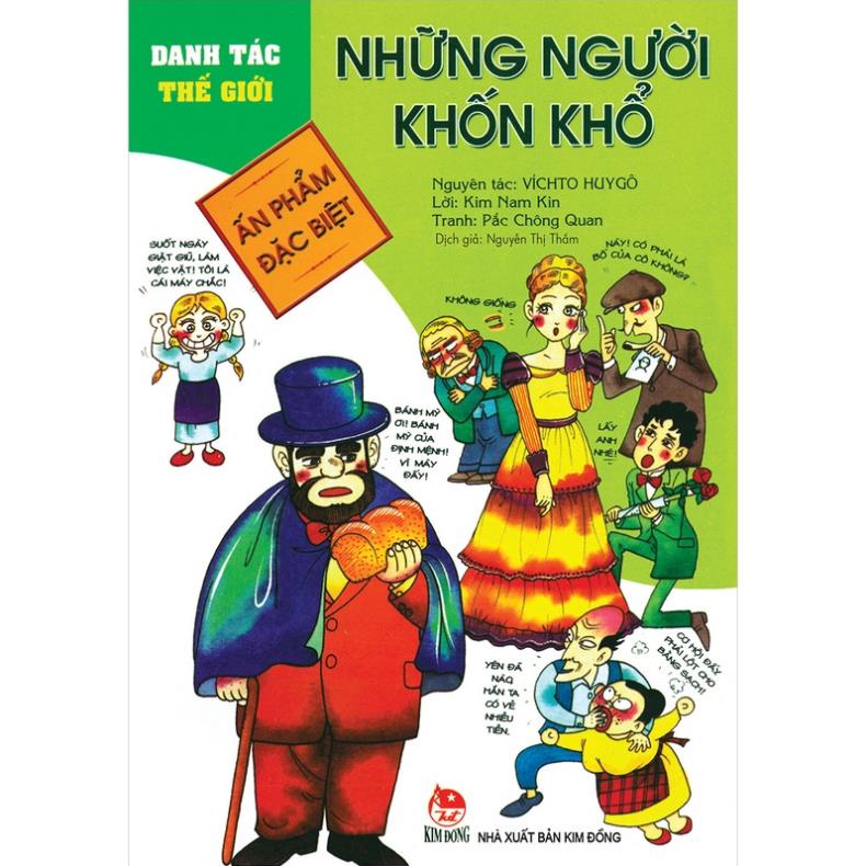 Sách Thiếu Nhi _ Danh Tác Thế Giới ( 10 Cuốn Lẻ ) - NXB Kim Đồng