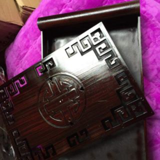 KHAY TRÀ NHỰA GIẢ GỖ KHAY BẦU DỤC