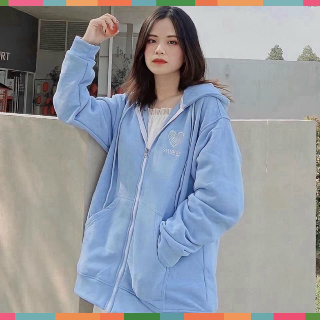 [HÀNG THIẾT KẾ] Áo khoác nỉ nam nữ, áo hoodie in hình Trái Tim Heart có dây kéo unisex, chất nỉ dày dặn trẻ trung | BigBuy360 - bigbuy360.vn