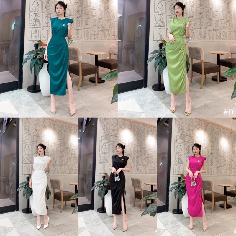 Sét áo + chân váy lụa