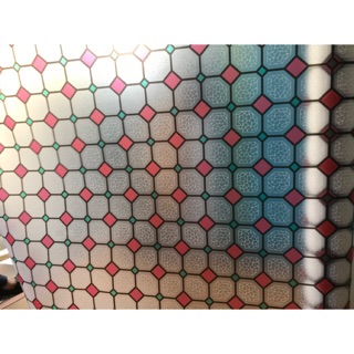 Giấy Dán Kính 3d Hình khối 5m