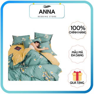 Bộ 5 Món Vỏ Chăn Ga Gối Coton poly cao cấp ( không kèm ruột )
