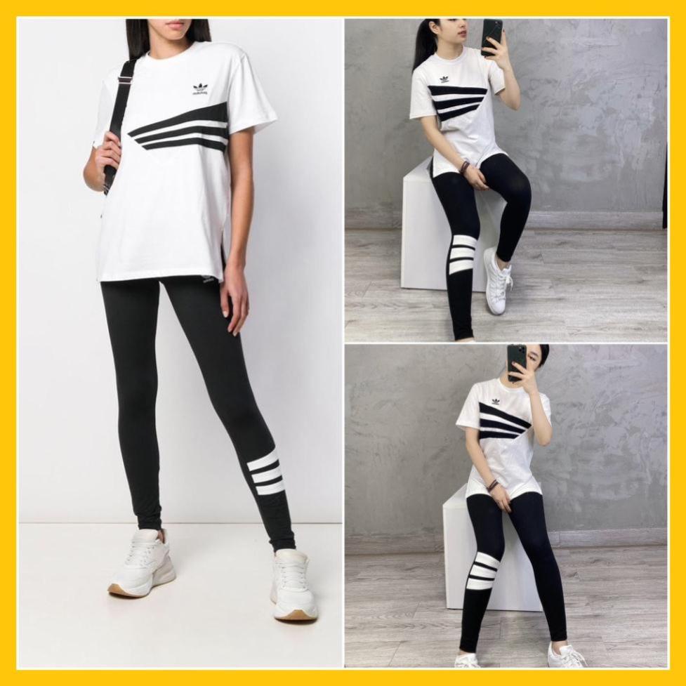 Quần Tập Gym Nữ [Legging] Das 3 Vệt Chân Năng Động [ĐỒ TẬP]