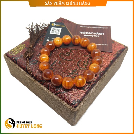 Vòng Tay Gỗ Huyết Long Thấu Quang Tự Nhiên, Vòng Tay Phong Thủy