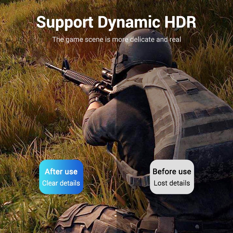 Cáp Vention DP 1.4 8K Ultra HD 1080P 240Hz DP tốc độ cao sử dụng chơi game