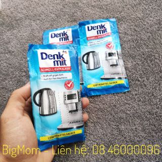 BỘT TẨY CẶN CHO BÌNH THỦY 2 GÓI - ẤM SIÊU TỐC DENKMIT