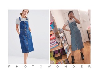 Combo giày và đầm yếm