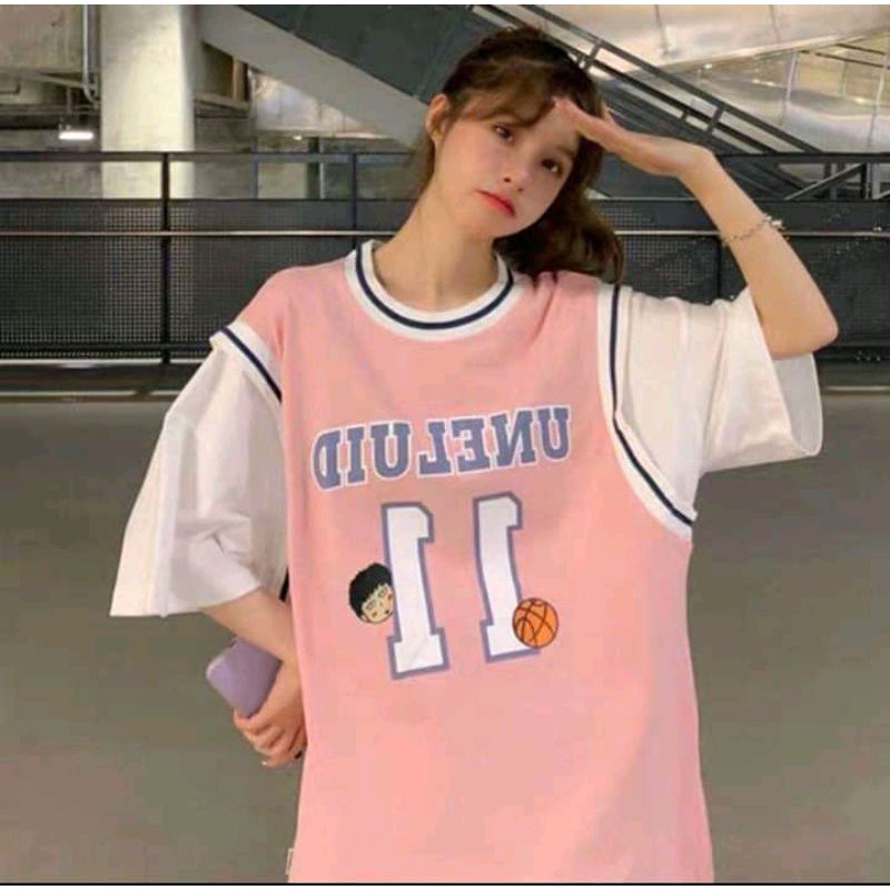 [Rẻ Vô Địch Áo cotton tay lỡ Unisex -- 11 Bóng Chày | BigBuy360 - bigbuy360.vn
