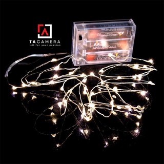 Mua LED Fairy Lights - Đèn Đom Đóm - Size 10m 100 bóng - Nguồn pin AA