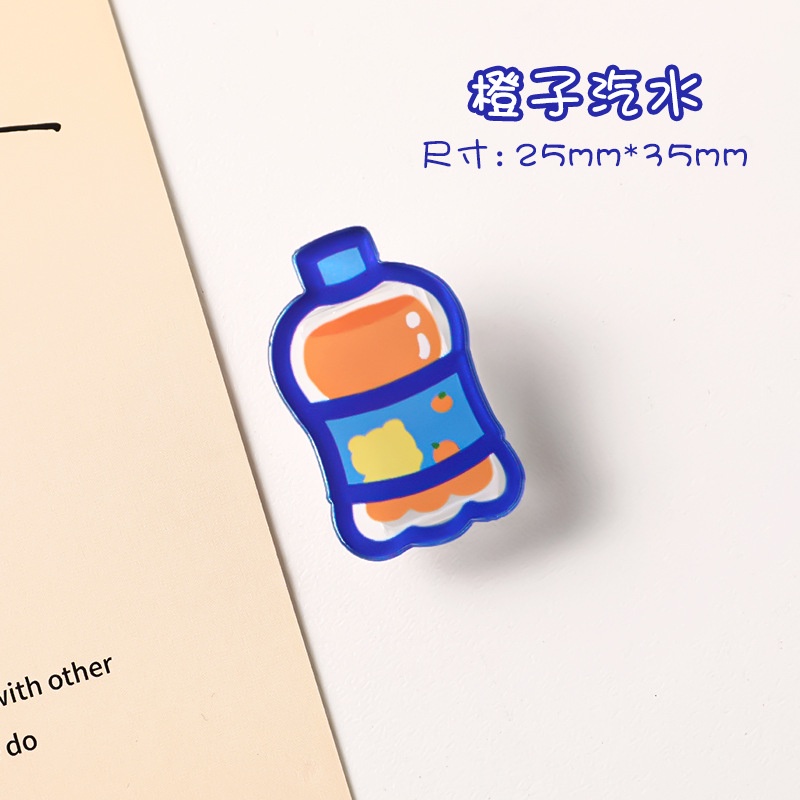 1 Kẹp Ảnh Bằng Nhựa Trong Suốt Họa Tiết Hoạt Hình Dễ Thương