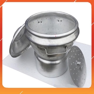 Chõ đồ xôi, nồi hấp nhôm đúc 2kg