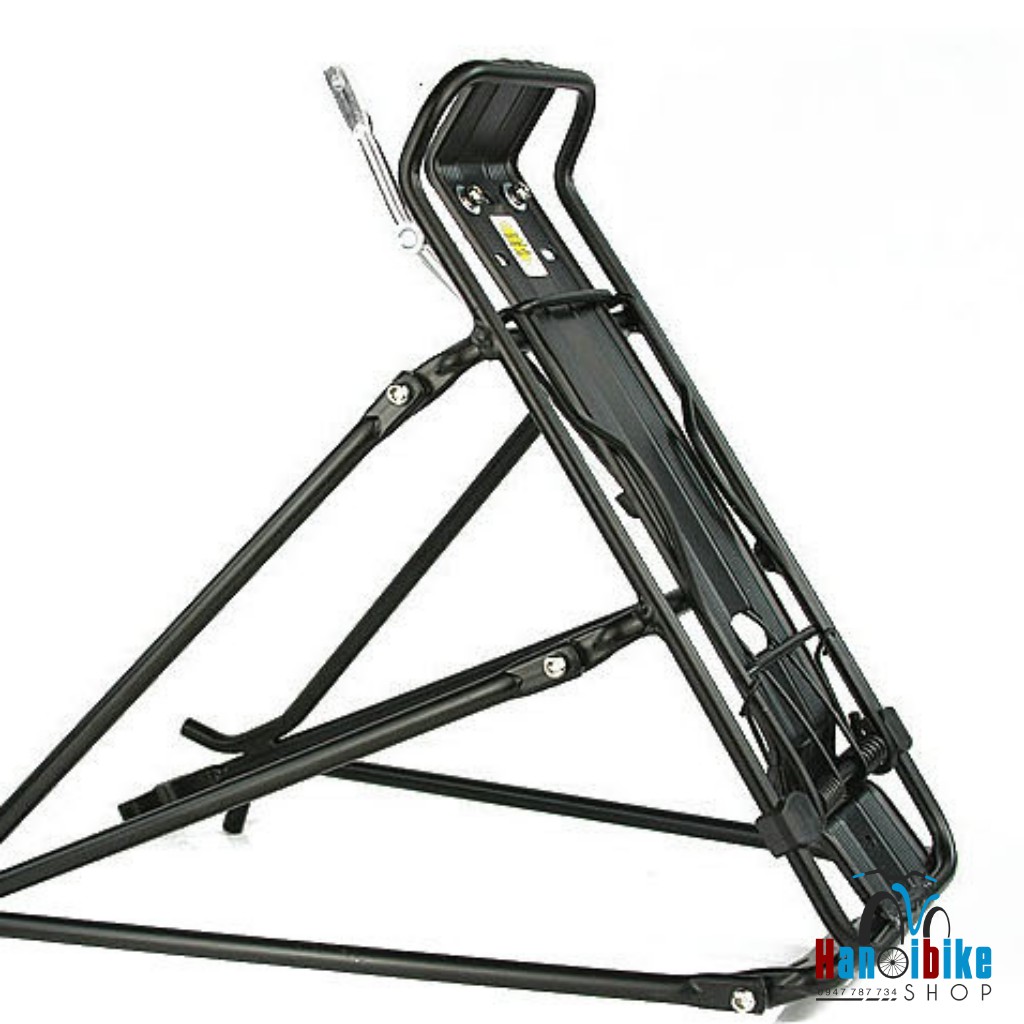 Gác baga nhôm xe đạp 3 chân phanh đĩa