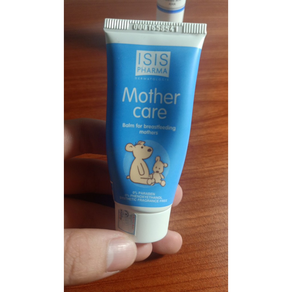 kem hỗ trợ giảm khô môi, chàm môi, nứt núm đầu ti ISIS Pharma Mother Care 15ml
