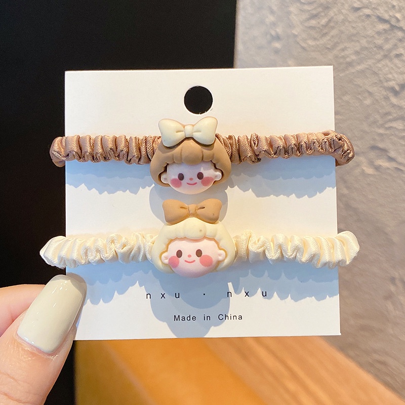 [Mã 151FASHIONSALE1 giảm 10K đơn 50K]Scrunchies dây cột tóc cô gái nhỏ xinh xắn