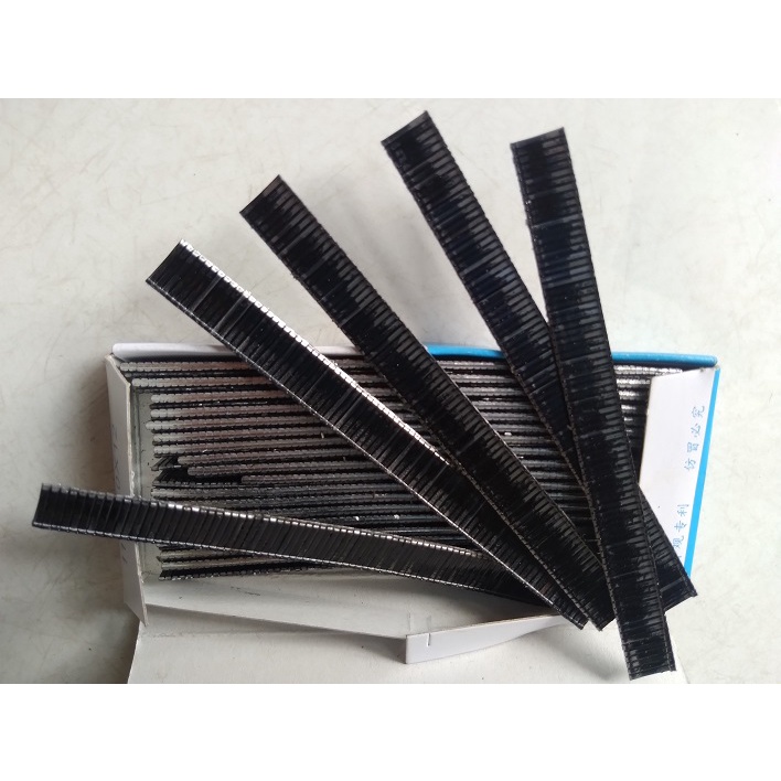 Đinh bắn sắt FC15 - đinh thẳng dài 15mm - Đen Trắng - hộp có 3500 cây đinh