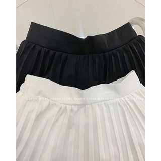 Chân váy xếp ly 2 lớp
