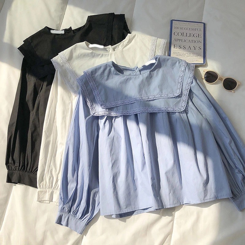 [Order 7-10 ngày] Sơ mi nữ cổ vuông thanh lịch (Kèm ảnh thật) | BigBuy360 - bigbuy360.vn