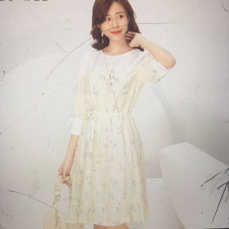 Đầm Gumac hoa nhí chất đũi xô mềm mát shop Mychyt