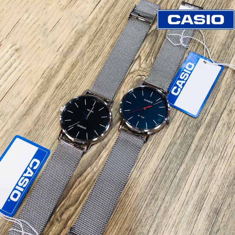 Đồng hồ nam dây thép ko gỉ Casio Anh Khuê MTP-E171M-1EVDF