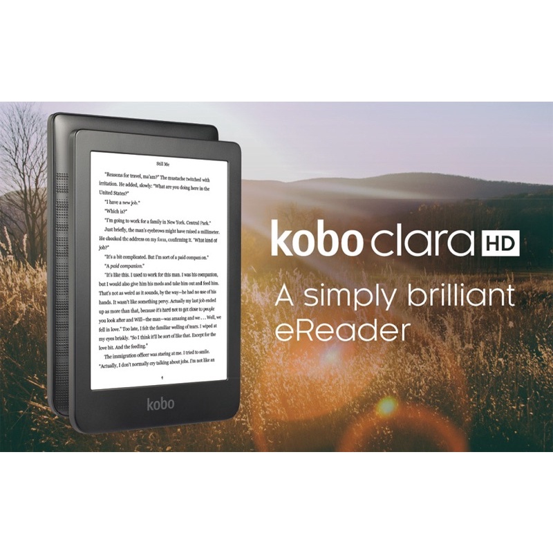 Máy đọc sách Kobo Clara HD, hàng mới nguyên seal