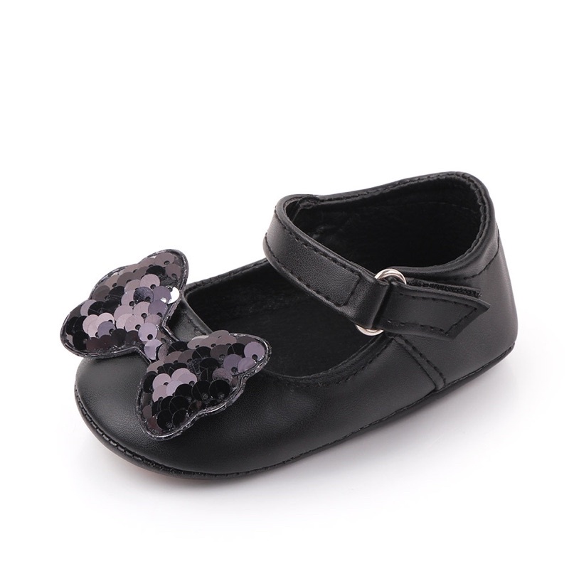 Giầy bệt tập đi cho bé gái size sơ sinh giầy điệu cho bé