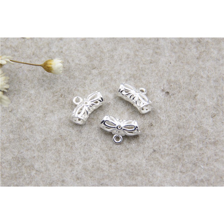 Charm bạc trụ nối có móc treo kiểu 2 - Charm Bạc 925 - Mã CB040