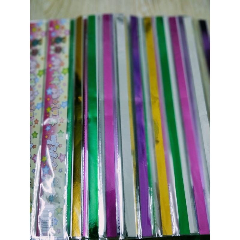 Sét 10 tập gấp sao ( tương ứng với 500 ngôi sao họa tiết đẹp)