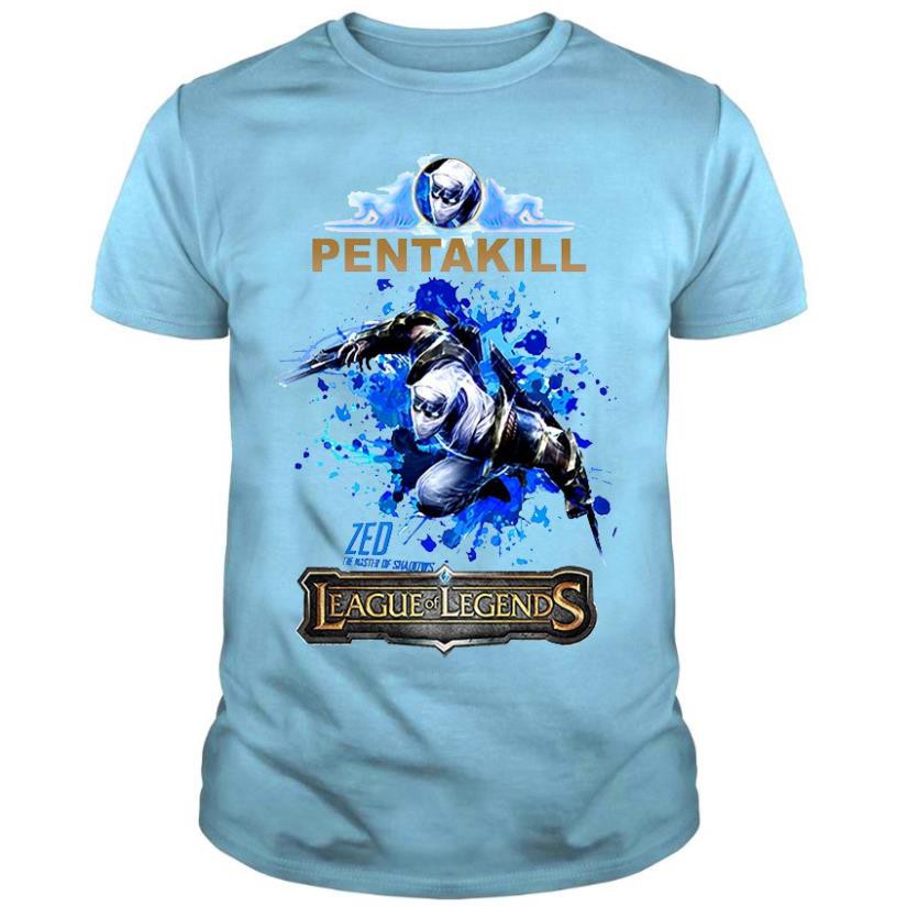 Áo Thun ZED PENTAKILL, Áo Thun LMHT ZED PENTAKILL Cao Cấp - LOL TSHIRT