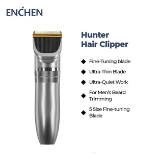 Enchen máy cạo râu cắt tóc xiaomi 55db 8000r / m chất lượng cao