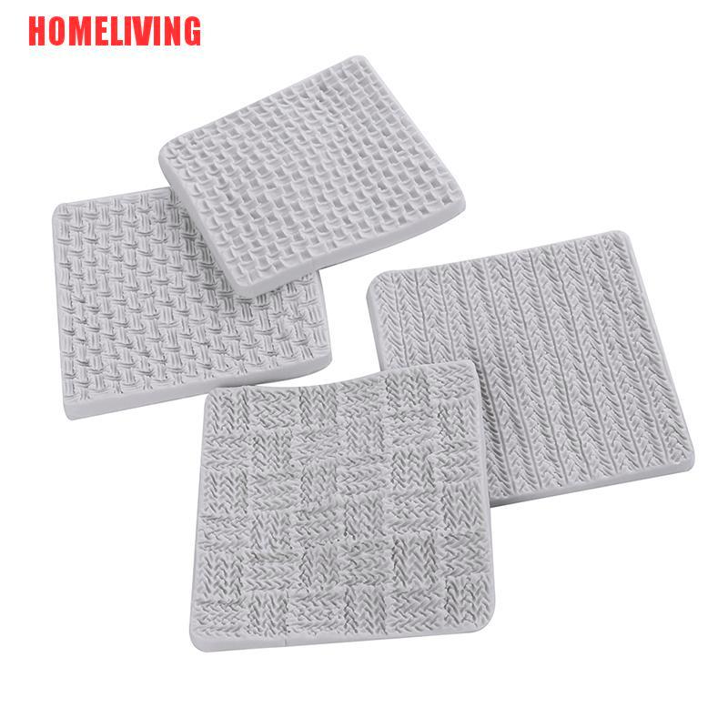 Khuôn silicone Tạo Hình Đan Len Em Bé Trang Trí Bánh Kem