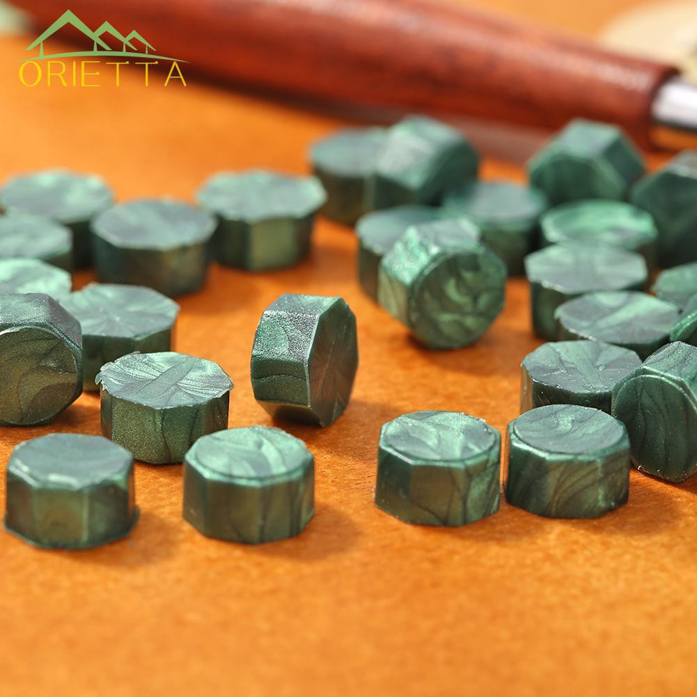 Set 100 Viên Sáp Bát Giác Phong Cách Vintage