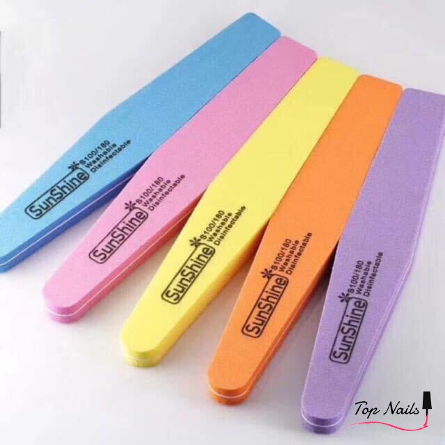 Phao dũa mịn đánh móng tay Sunshine [form dài + vuông]