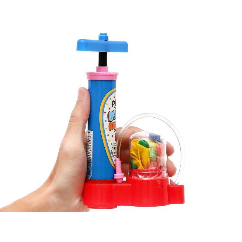 Set kẹo bơm bong bóng Playmore 10g