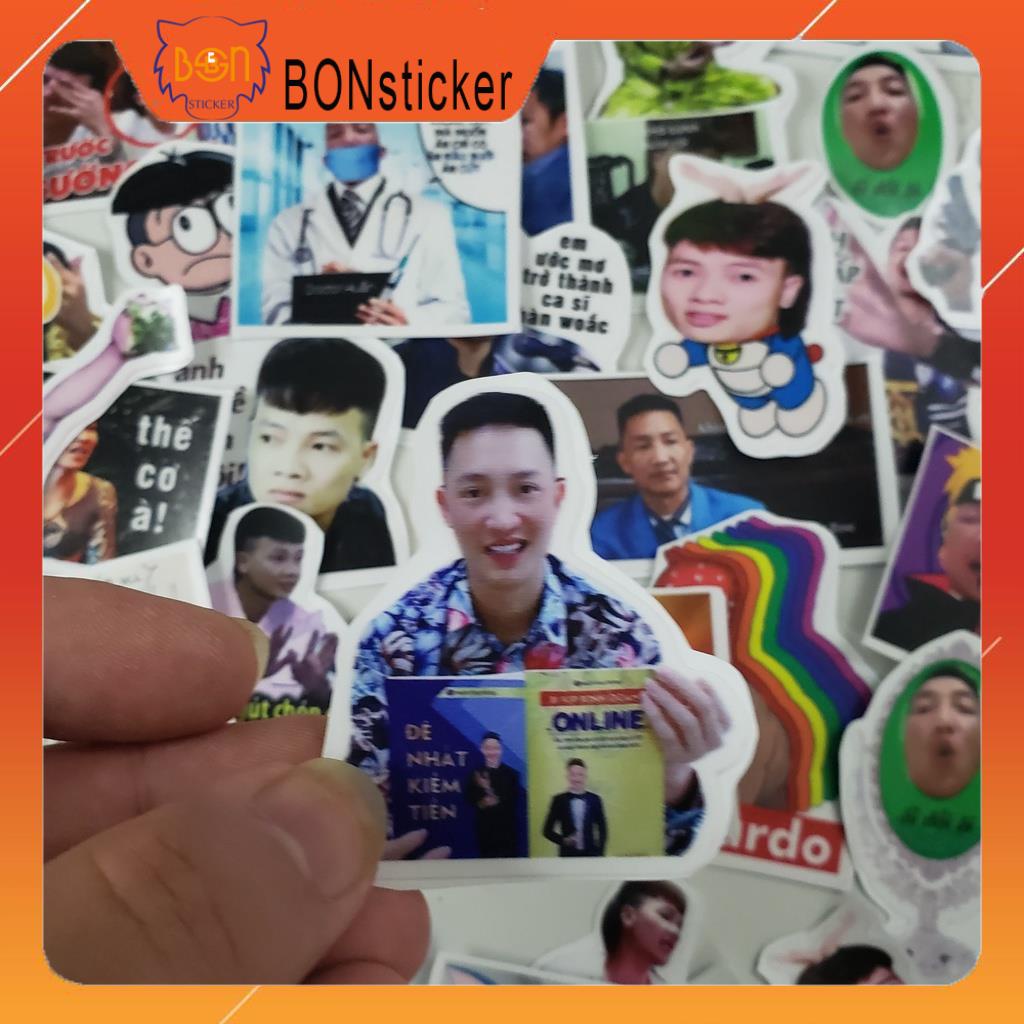 Sticker Khá Bảnh - Huấn Rose | Set Sticker Dán Laptop , Dán Sổ Tay , Dán Nón Bảo Hiểm , Dán Xe Máy