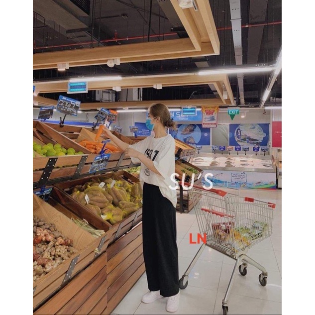 Sét áo 1987 +quần ống rộng LN11