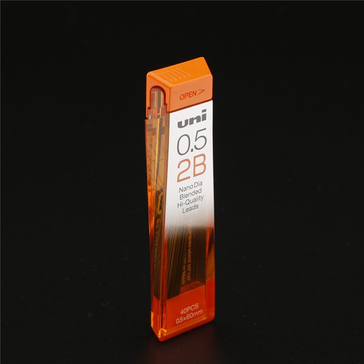 Ngòi Bút Chì Kim UNI Nano Dia Pencil Lead - 0.5mm - Độ đậm 2B