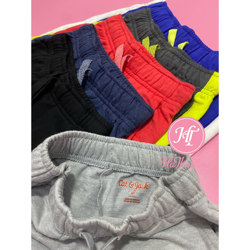 Quần short thun lót da cá C4T&amp;J4CK cho bé trai (13-55kg)