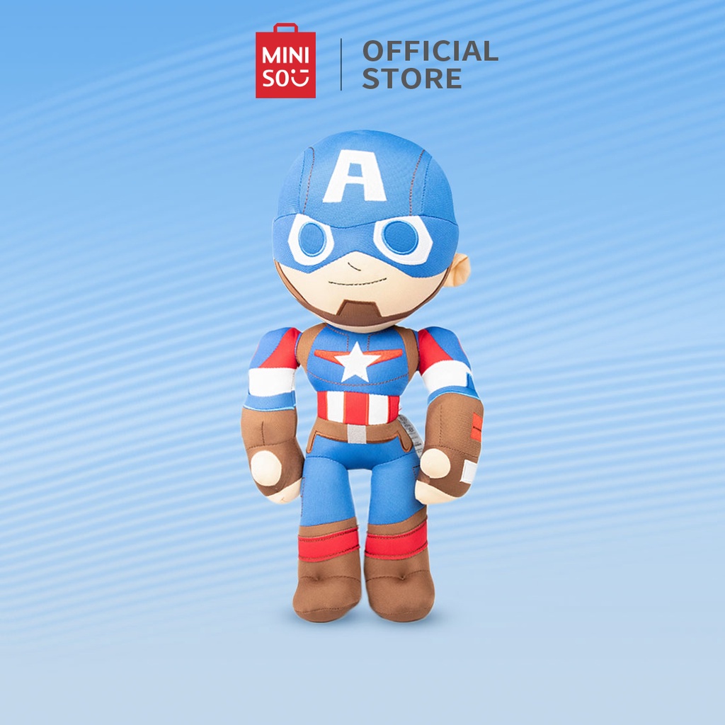 [Mã LIFECPMALL giảm 12% đơn 250K] Thú bông Miniso siêu anh hùng Marvel - Hàng chính hãng