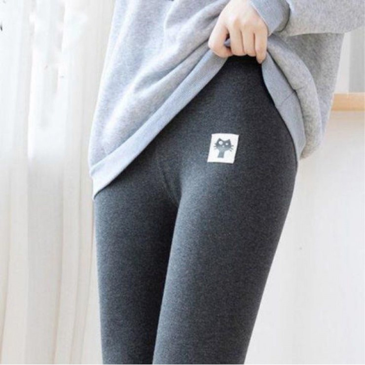 Quần Legging Lót Lông Co Dãn