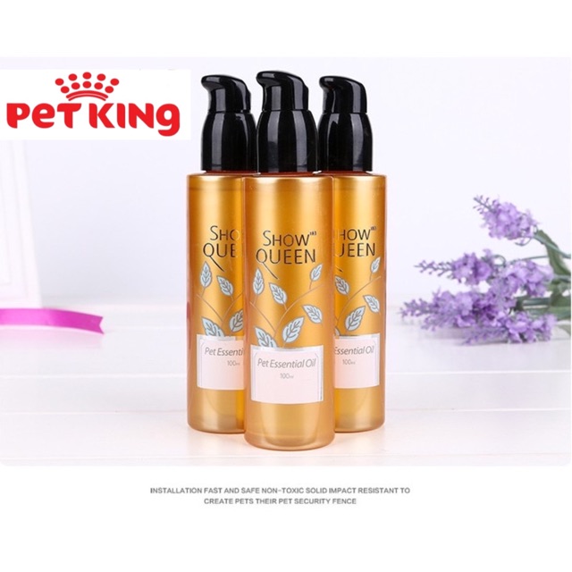 Tinh Dầu Dưỡng Lông Show Queen 100ml dành cho Thú Cưng