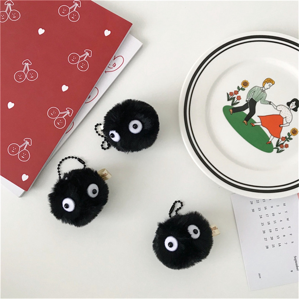 Móc Khóa Nhỏ Hình Elves Bằng Than Tre Nhồi Bông Dễ Thương