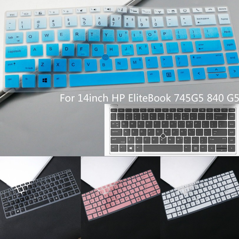 Miếng Dán Bàn Phím Silicon Mềm Siêu Mỏng Cho Laptop 14inch Hp Elitebook 745g5 840 G5