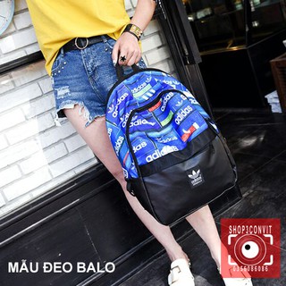 Balo laptop họa tiết