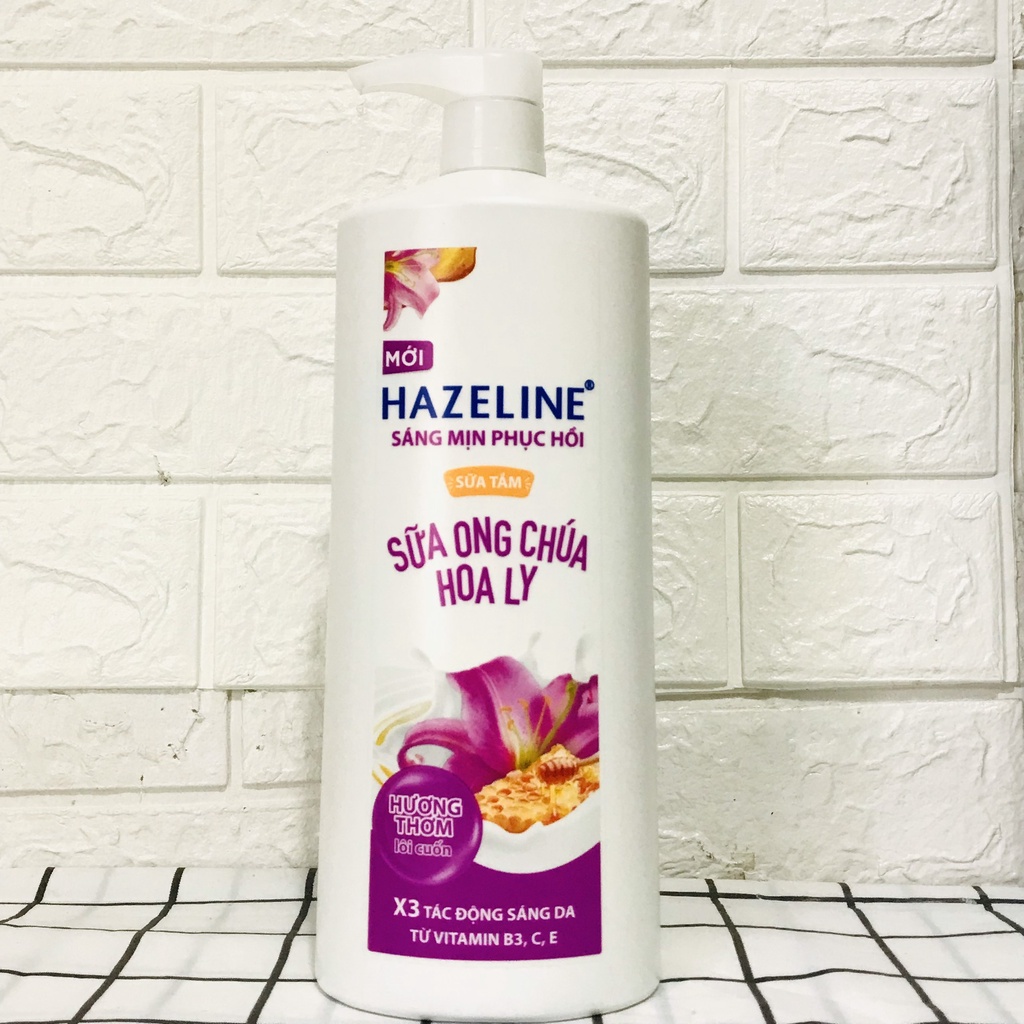 Sữa tắm dưỡng da Hazeline 1kg (Chai)